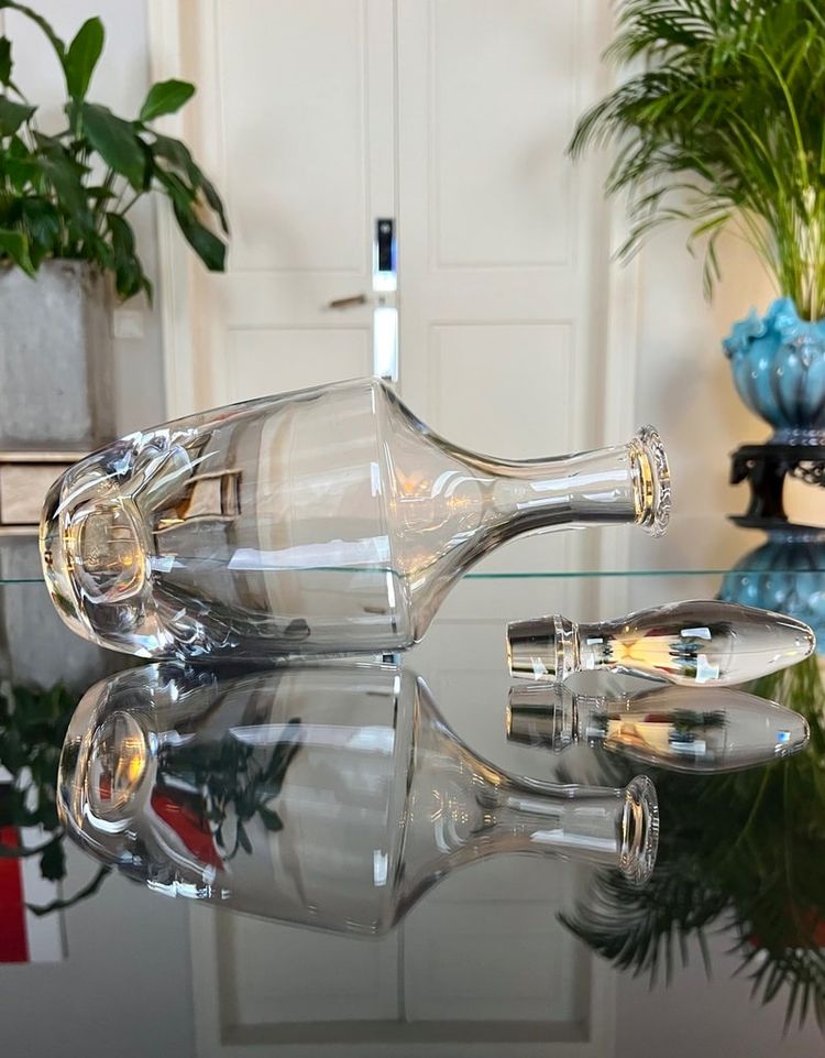 Decanter per acqua in cristallo di Sèvres - Bottiglia di vetro