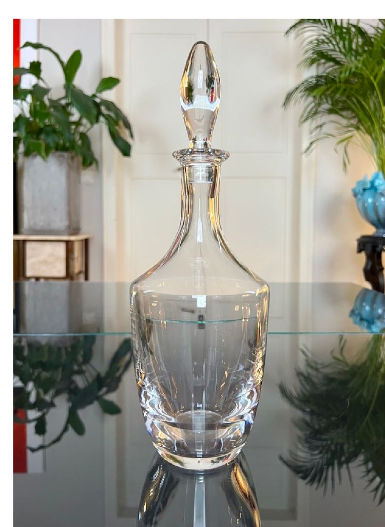 Decanter per acqua in cristallo di Sèvres - Bottiglia di vetro