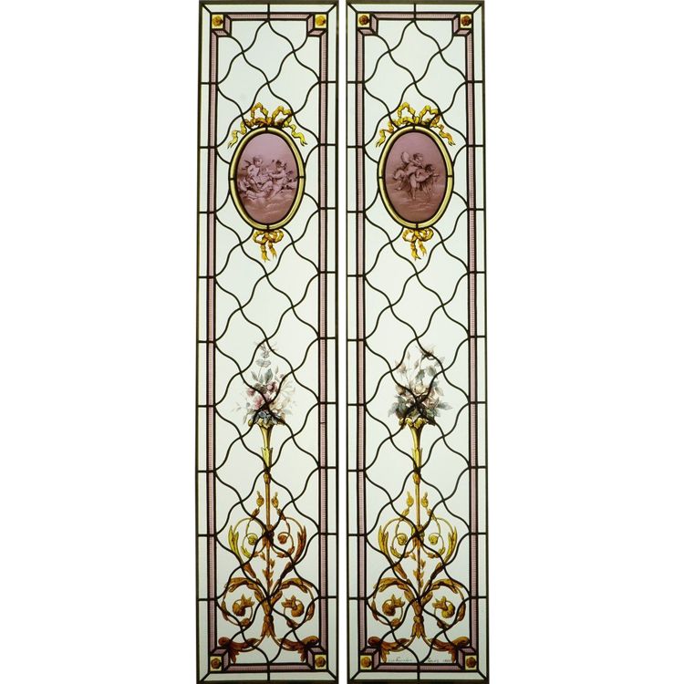 Stained Glass - Stained Glass Windows - Musician Angels