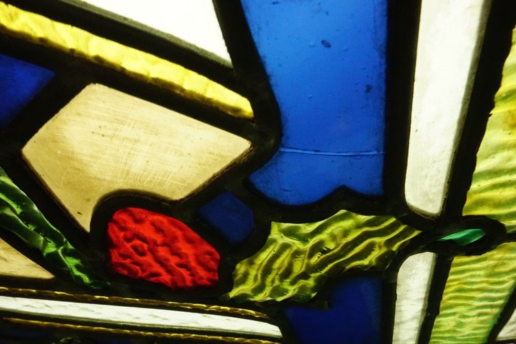 Buntglas - Buntglas - Stechpalmenzweig