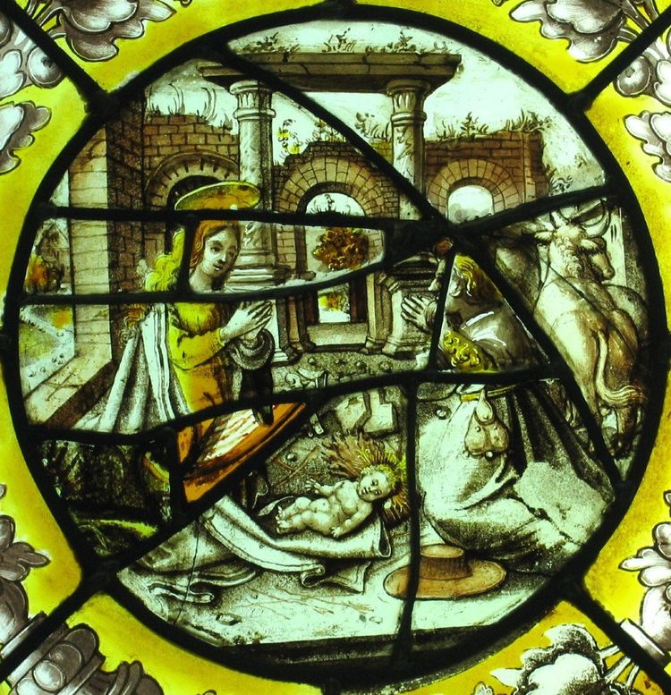 Stained glass - Stained glass windows - Nativity