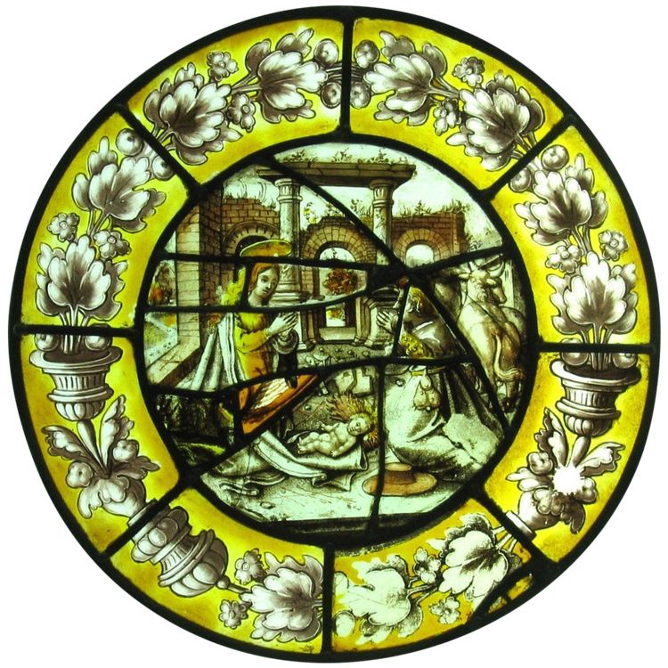 Stained glass - Stained glass windows - Nativity