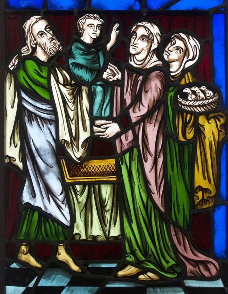 Stained glass - Stained glass windows - Presentation of Jesus at the Temple