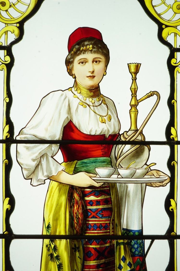 Stained glass - stained glass windows - The Café