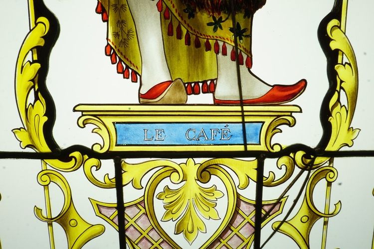 Stained glass - stained glass windows - The Café