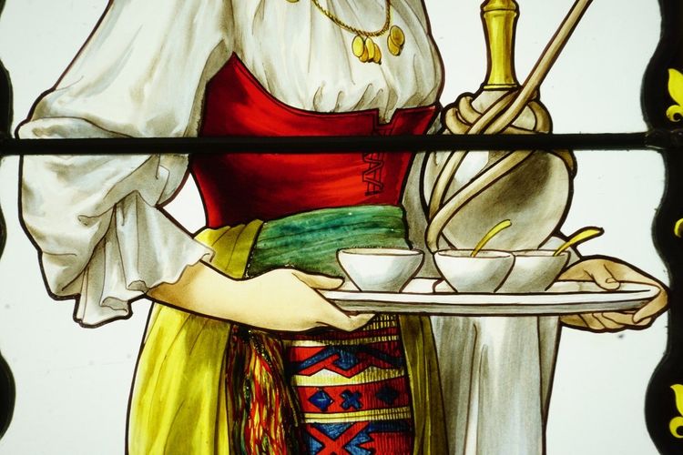 Stained glass - stained glass windows - The Café