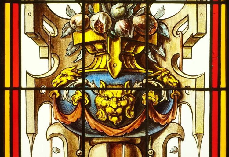 Stained glass - Stained glass windows - Renaissance bouquet