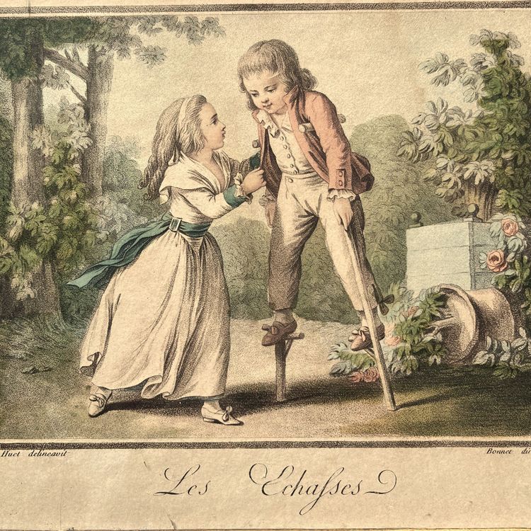 According to J.B. Huet, four childish scenes