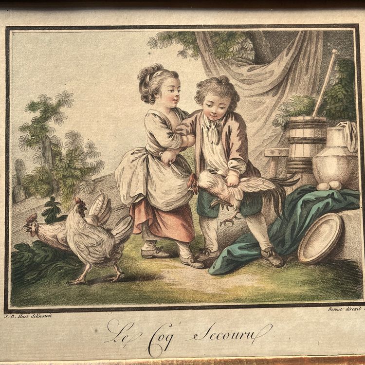 According to J.B. Huet, four childish scenes