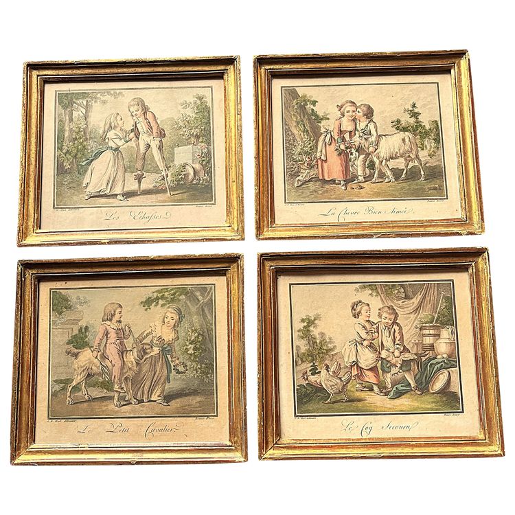 According to J.B. Huet, four childish scenes