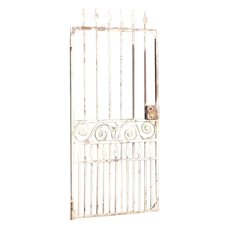Antique Riveted Garden Gate Door