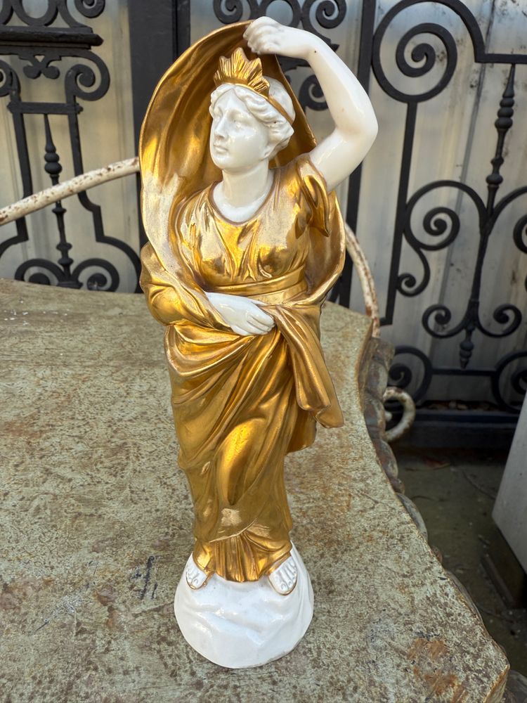 Set of 6 porcelain figures CAPODIMONTE, Naples, Italy