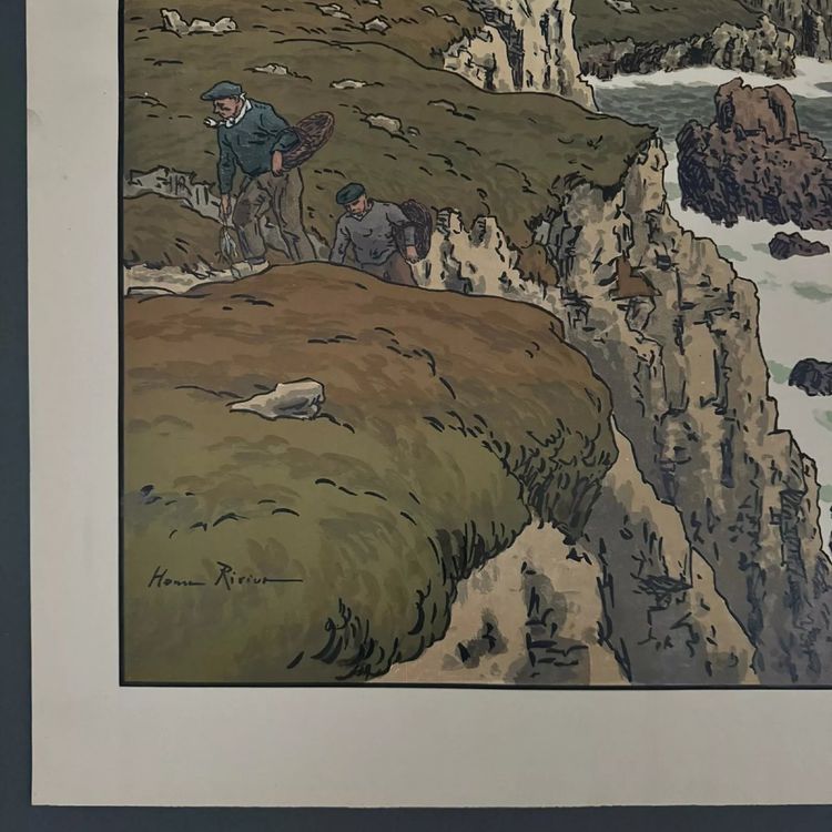 Lithograph by Henri Rivière Aspects of Nature - Cape Town