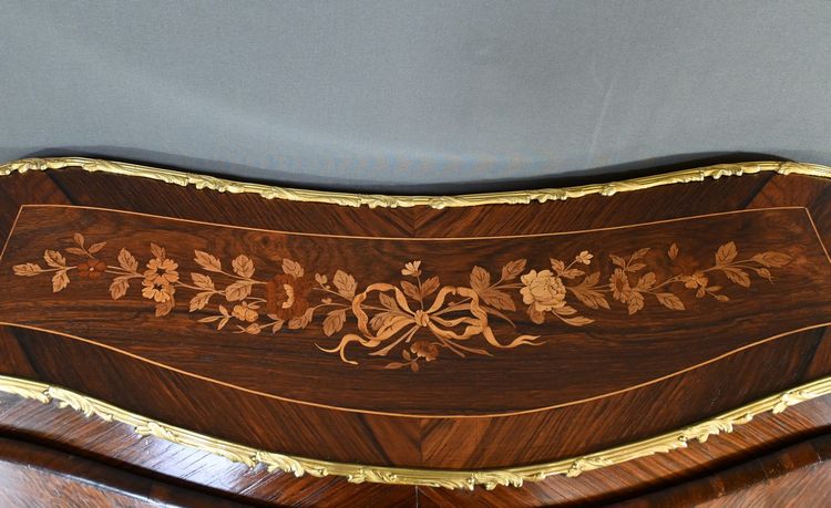 Bureau de Dame en Palissandre, style Louis XV – 2ème Partie XIXe