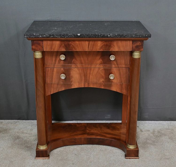 Petite Commode Chiffonnière en Acajou, style Empire – 1ère partie XXe