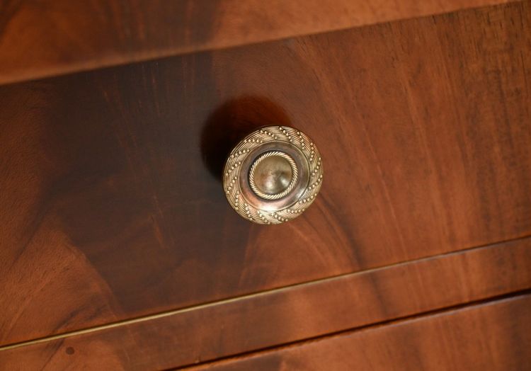 Petite Commode Chiffonnière en Acajou, style Empire – 1ère partie XXe