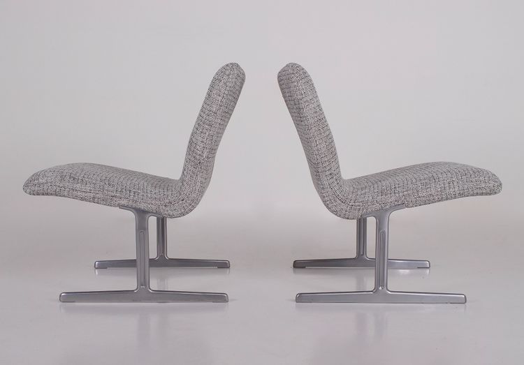 Coppia di poltrone 601 di Dieter Rams