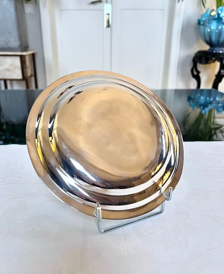 Silver Plated Serving Dish - Maison Des Journalistes - Ercuis