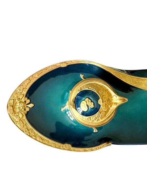 Paul Louchet Art Nouveau Inkwell