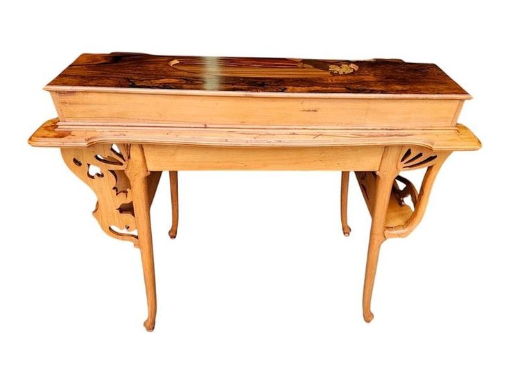 Emile Gallé Bureau Art Nouveau "Aux Ombelles"