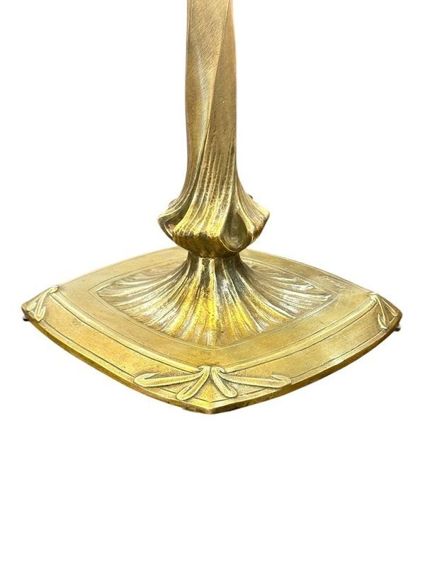 Jules Playing Art Nouveau Double Lamp