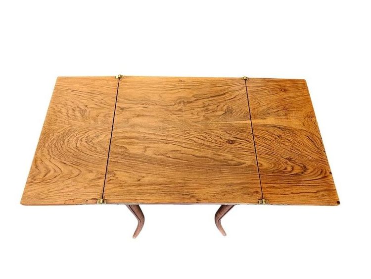 Emile Gallé Table à Jeux Art Nouveau "Chardons"