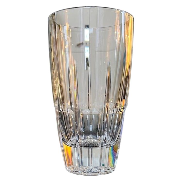 Kristallvase - Vintage Deko-Objekt