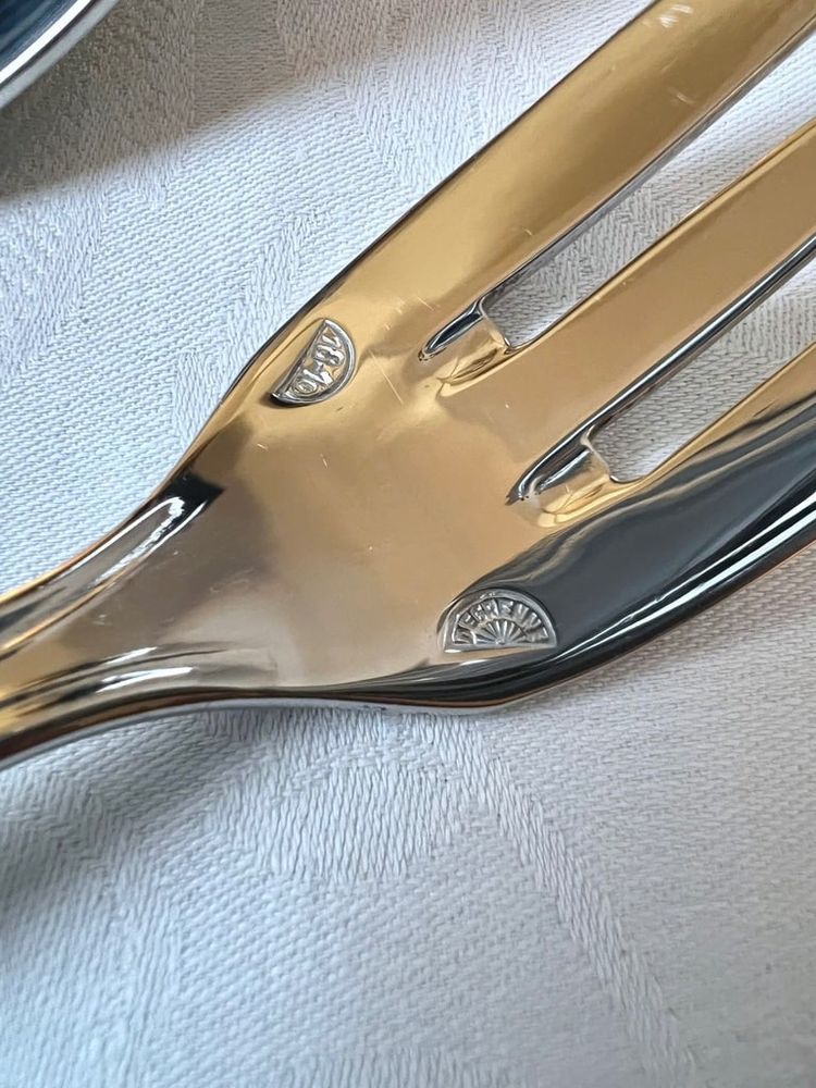 Vintage Fish Cutlery - Guy Degrenne - Stainless Steel Forks and Knives