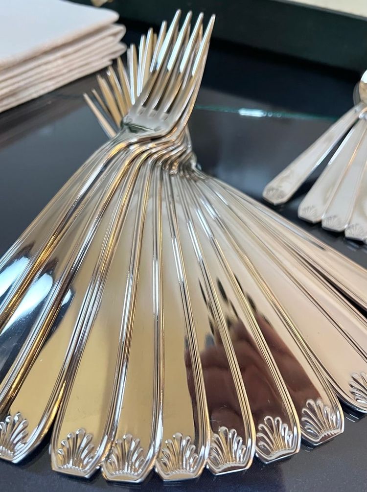 Vintage Stainless Steel Cutlery Set - Guy Degrenne - Cutlery