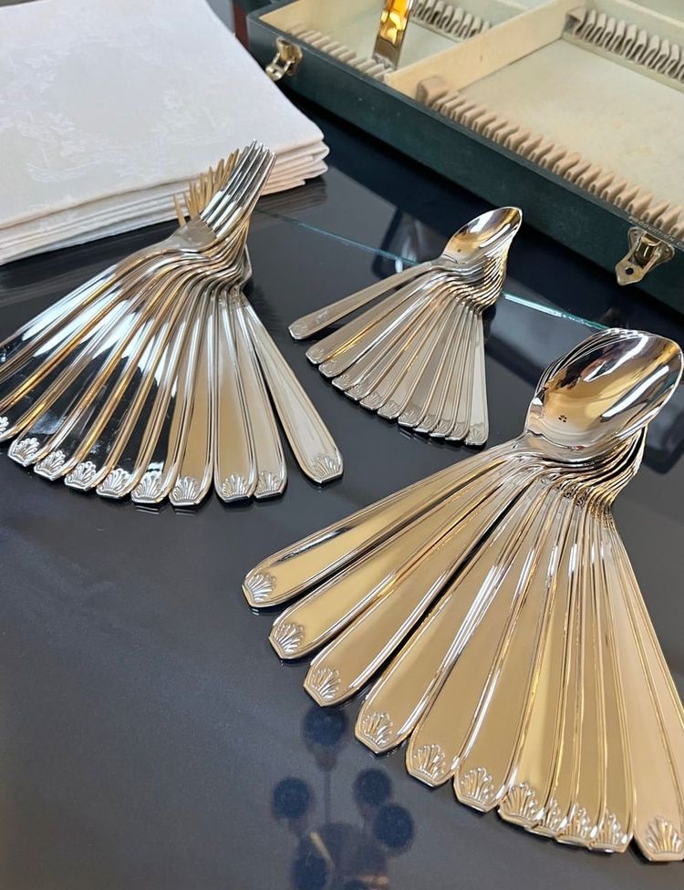Vintage Stainless Steel Cutlery Set - Guy Degrenne - Cutlery