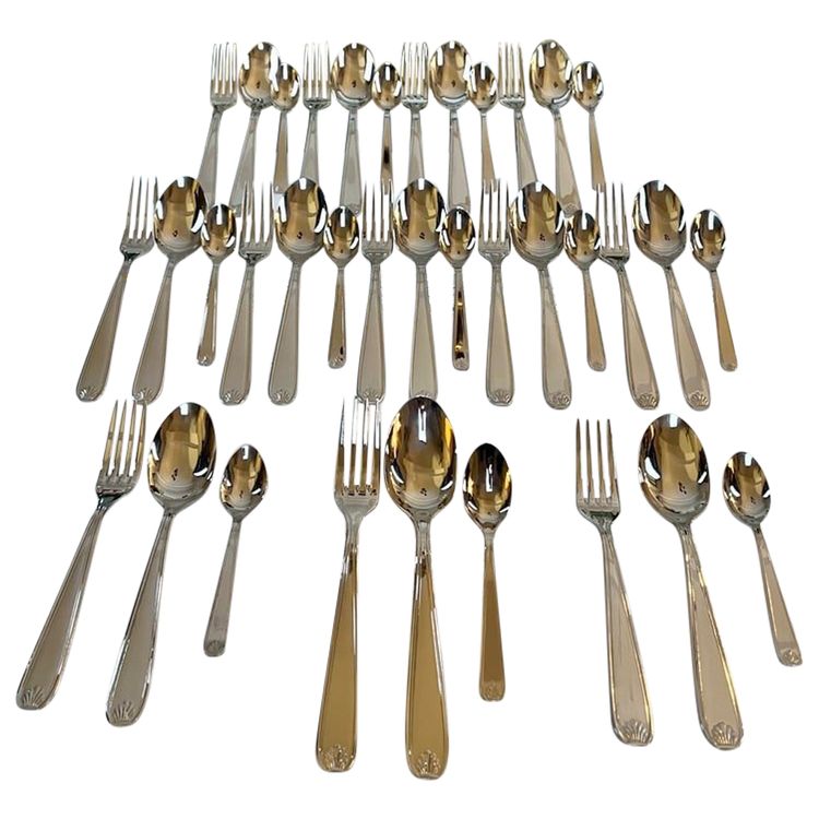Vintage Stainless Steel Cutlery Set - Guy Degrenne - Cutlery