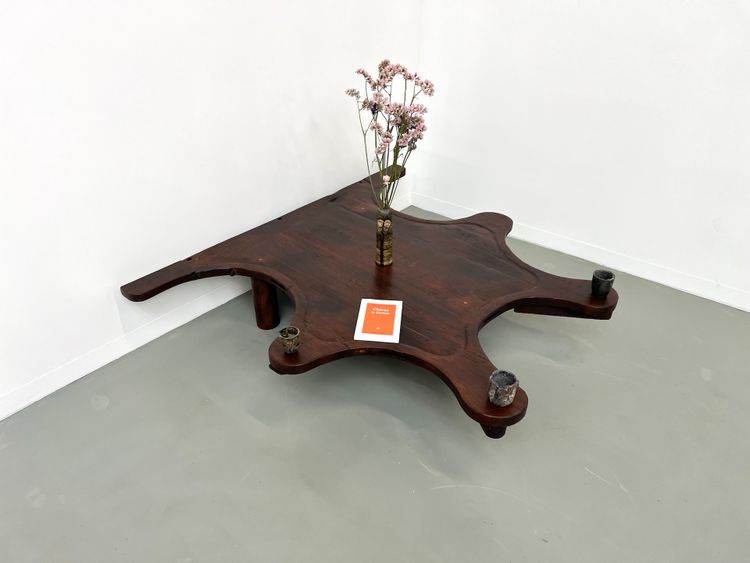 Table basse de bijoutier, XIXème siècle