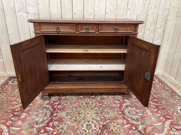 Commode Louis Philippe acajou et marbre 