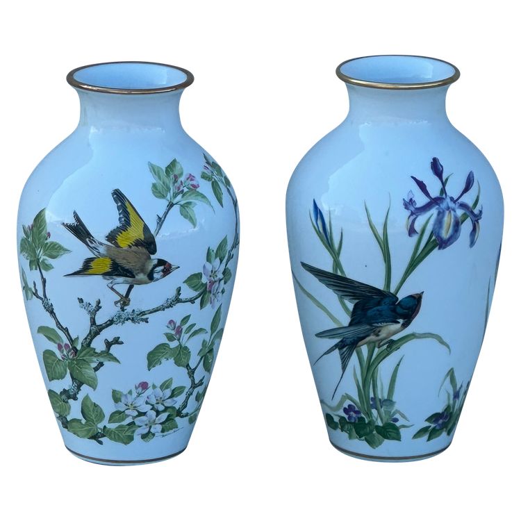 Pair of Franklin vases