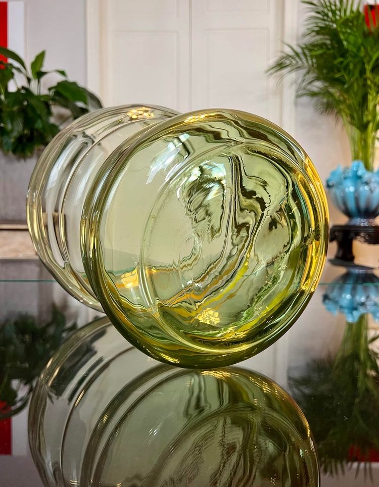 Vaso in vetro vintage - Grande dimensione - XX secolo 1960 - 70