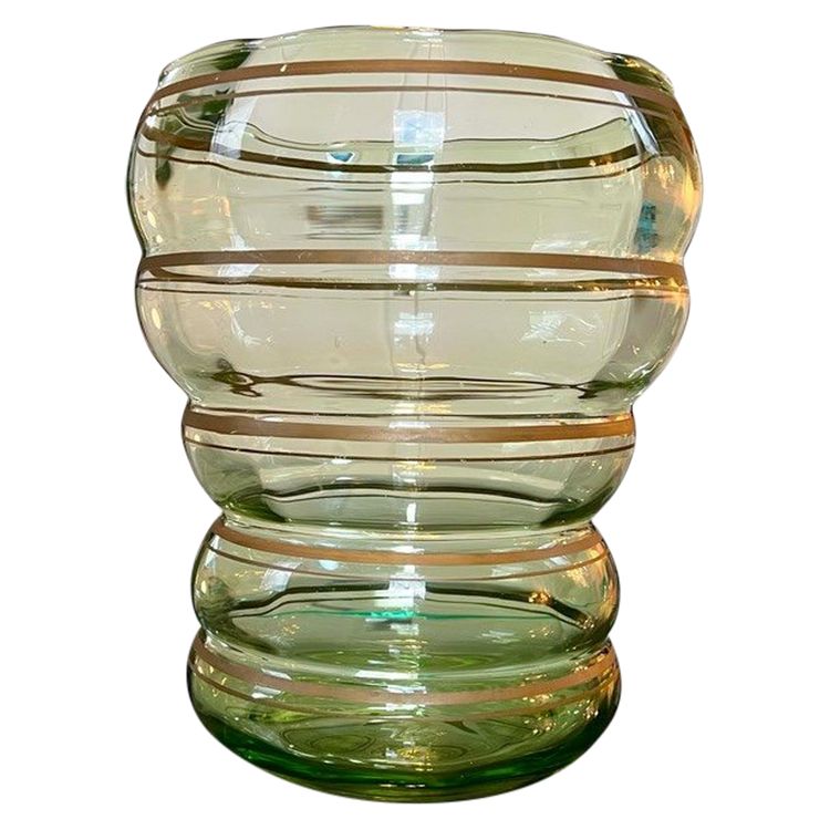 Vaso in vetro vintage - Grande dimensione - XX secolo 1960 - 70