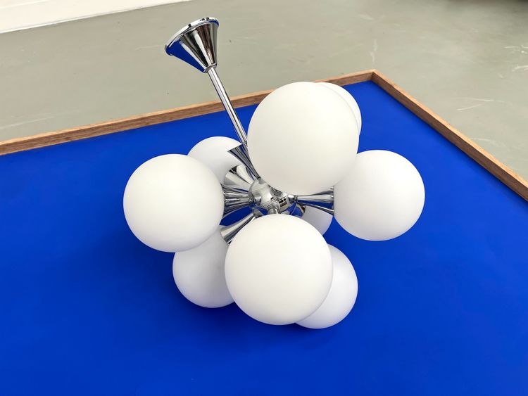 Space Age "Sputnik" ceiling light, 1960s