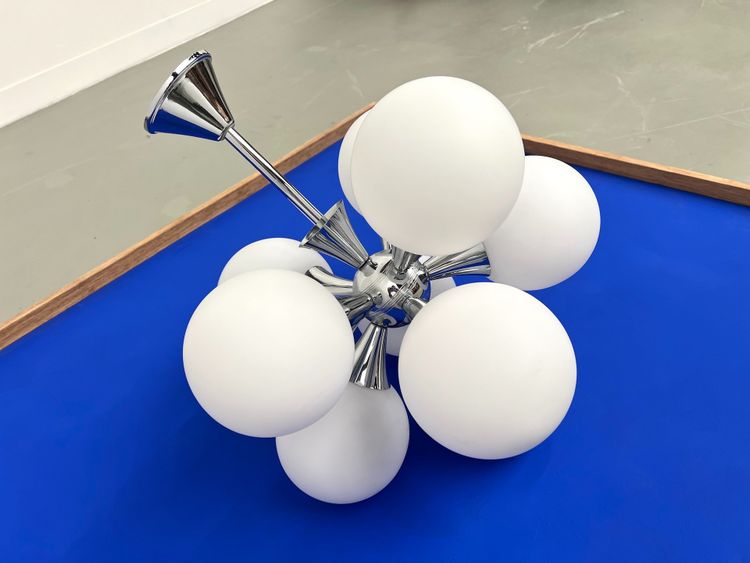 Space Age "Sputnik" ceiling light, 1960s