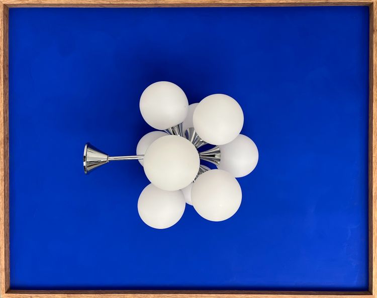 Space Age "Sputnik" ceiling light, 1960s