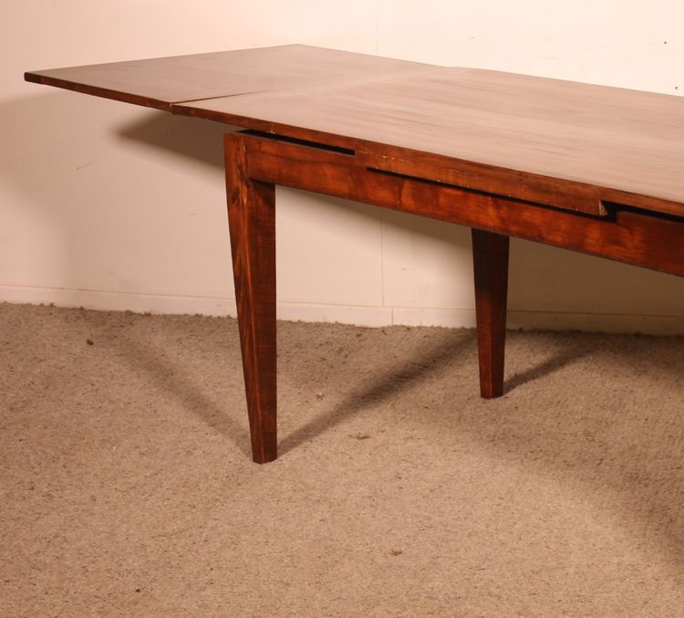 Table à Rallonge En Merisier Du 19° Siècle