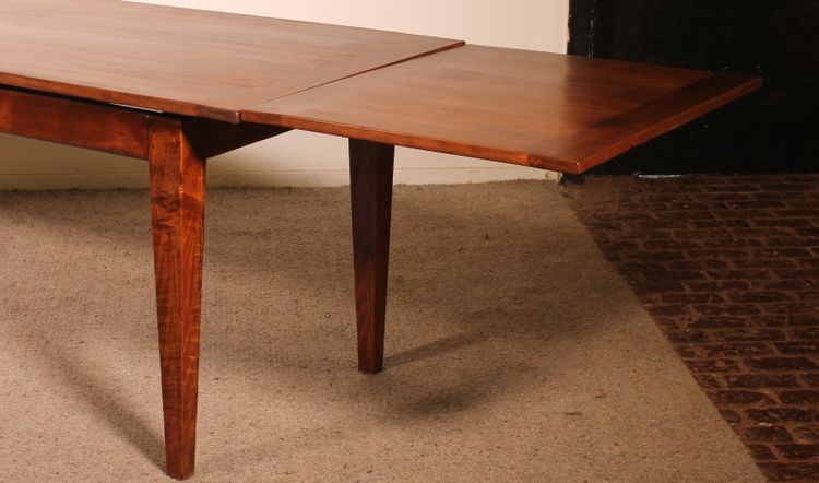 Table à Rallonge En Merisier Du 19° Siècle