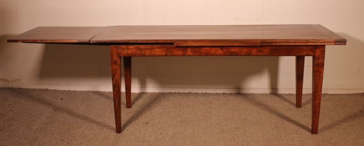 Table à Rallonge En Merisier Du 19° Siècle