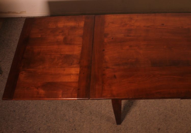 Table à Rallonge En Merisier Du 19° Siècle