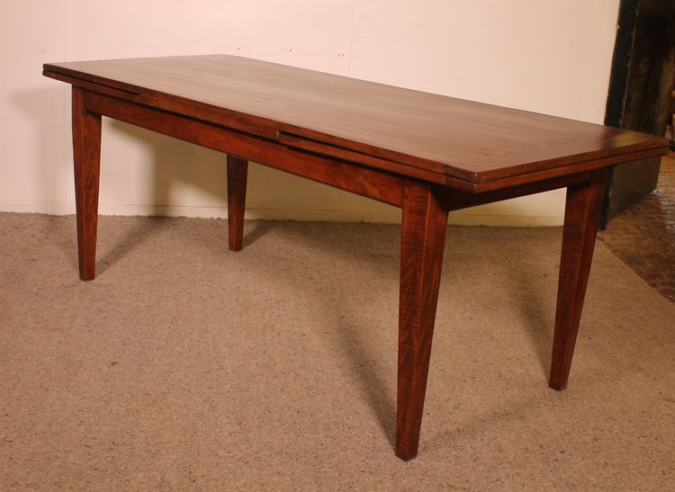 Table à Rallonge En Merisier Du 19° Siècle