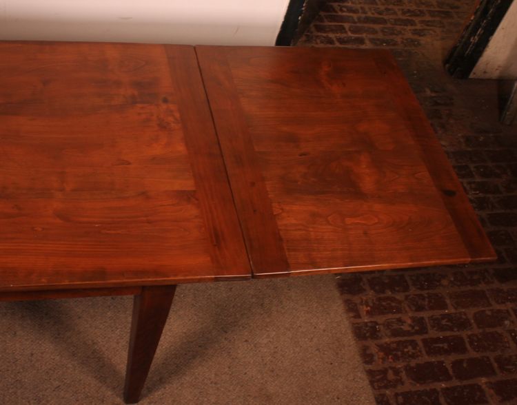 Table à Rallonge En Merisier Du 19° Siècle