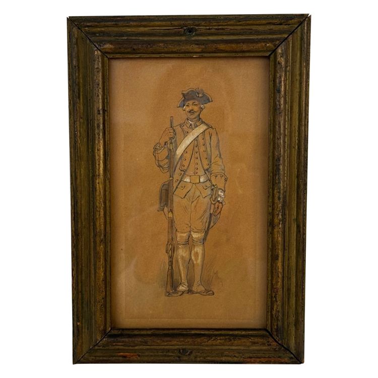 Original 18th century drawing