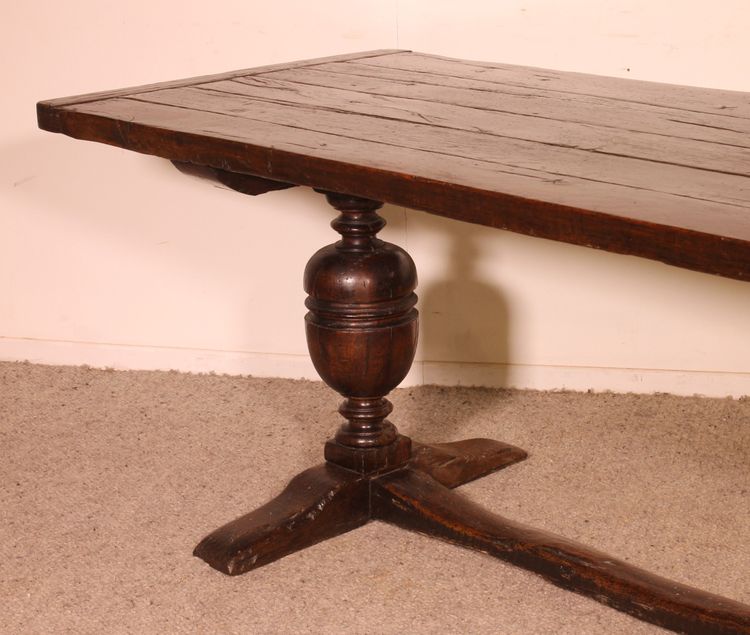 Table De Monastère d'époque Renaissance - 16° Siècle