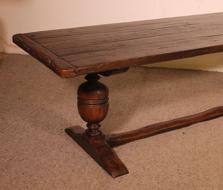 Table De Monastère d'époque Renaissance - 16° Siècle