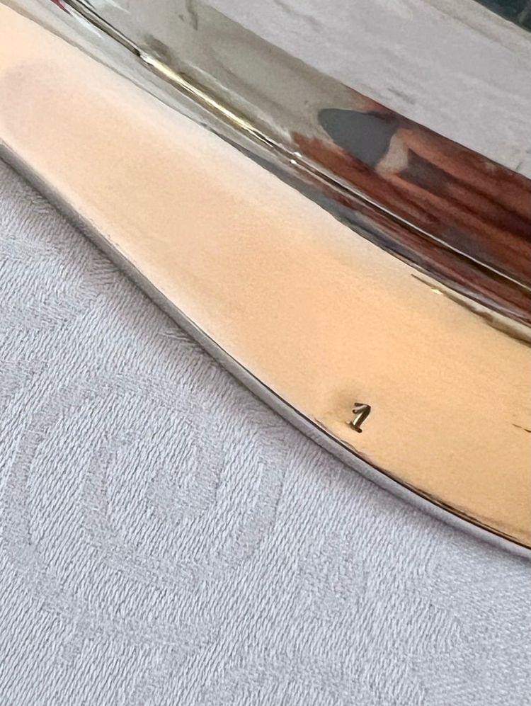 Légumier Plat De Service En Métal Argenté - Vintage Shaped Piece