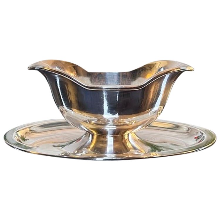 Vintage Christofle Silver Plated Gravy Boat